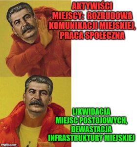 Działania aktywistów miejskich